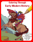 Coloring Through Early Modern History Cover