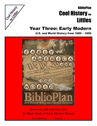 Early Modern Cool History for Littles Cover