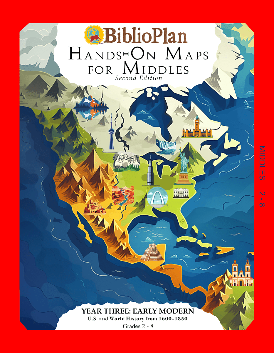 Early Modern Hands-On Maps for Middles Cover