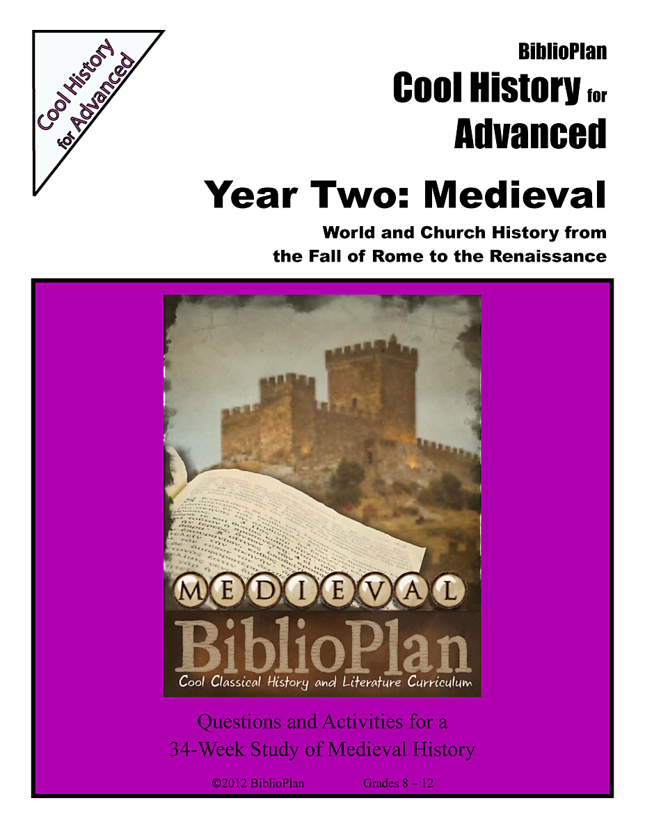 Medieval Cool History for Advanced Cover