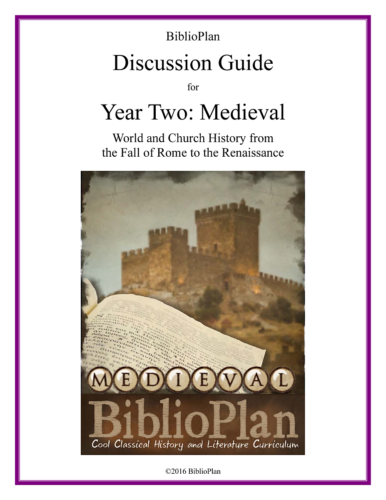 Medieval Discussion Guide Cover
