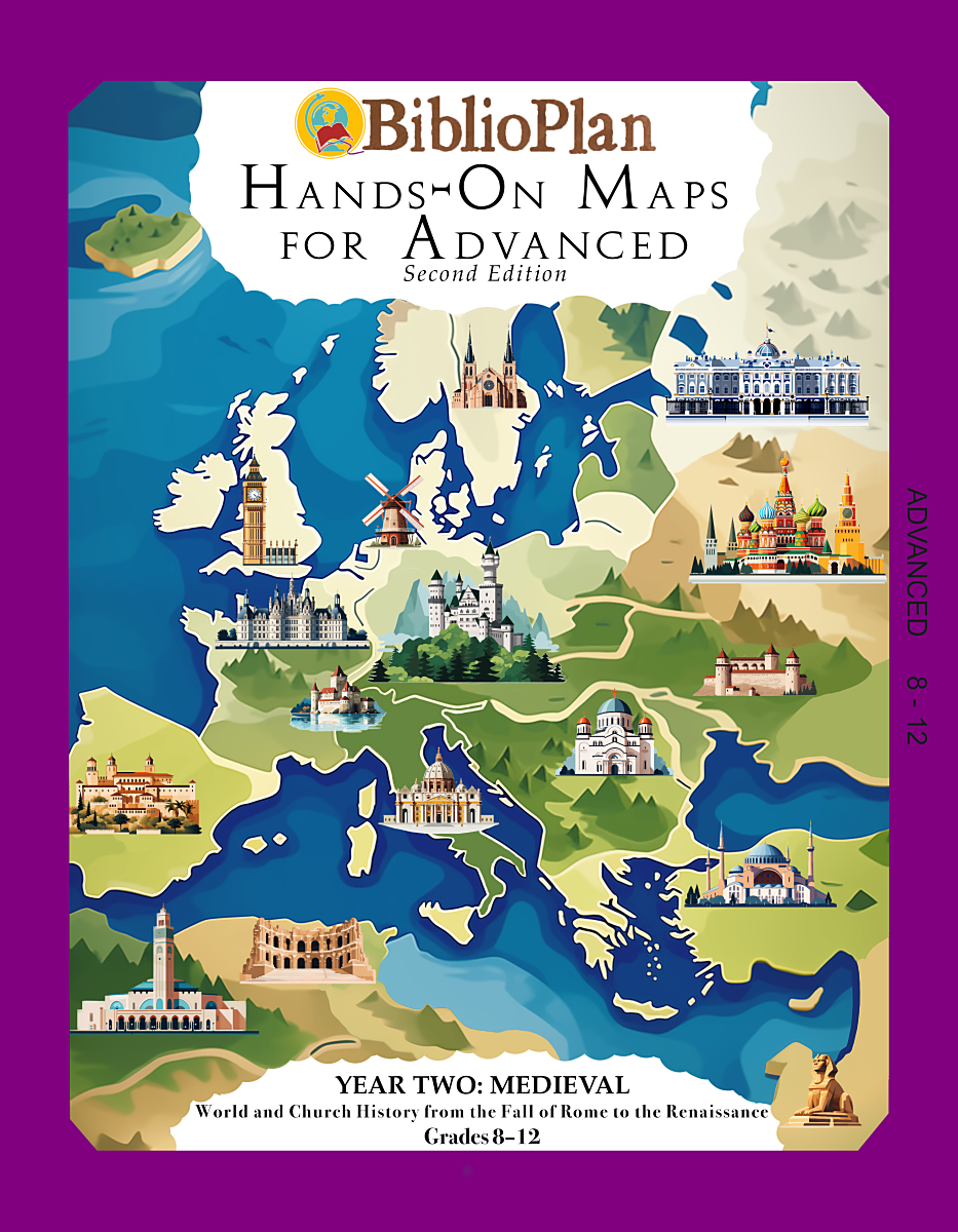 Medieval Hands-On Maps for Advanced Cover